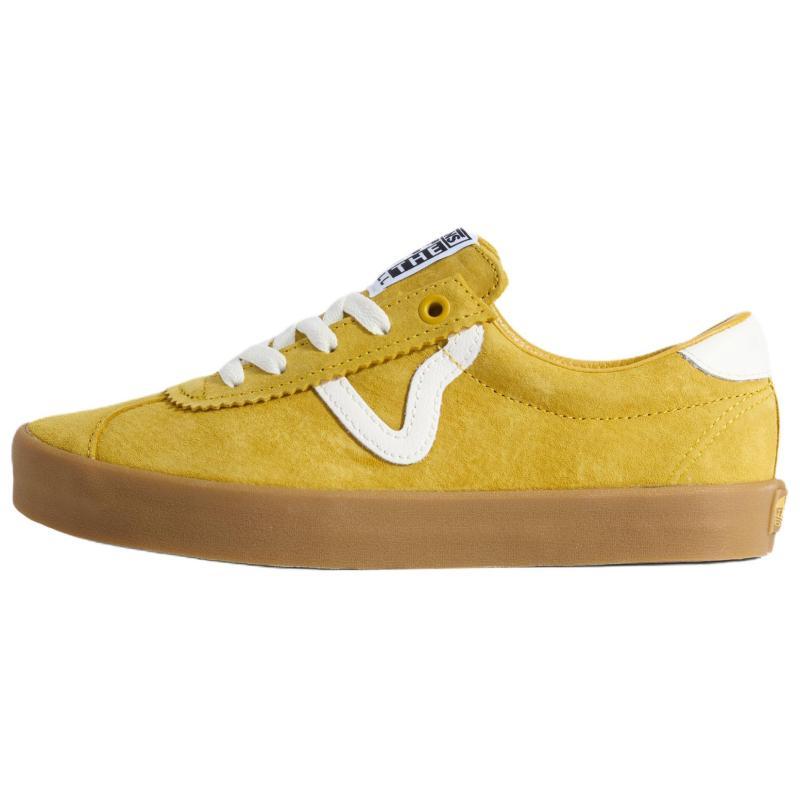 

Vans Sport Low top Skateboard Shoes Unisex Yellow White Sneakers VN000D1PEMX1 40