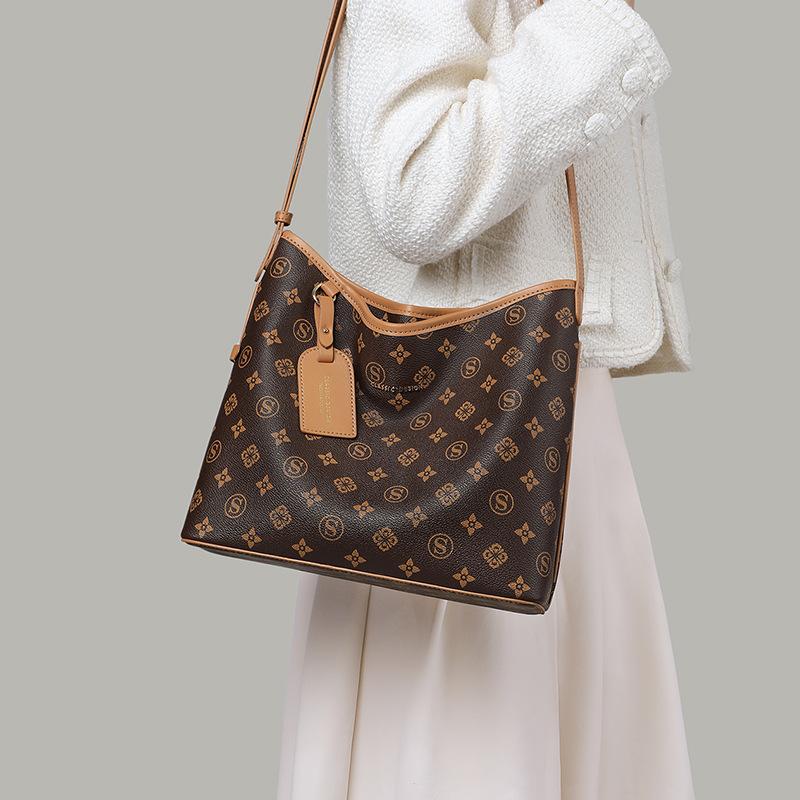 Tote Bag Women'S Bag Versatile High-End Sense Large Capacity Fashion Commuter Trend Sense Shoulder Bag