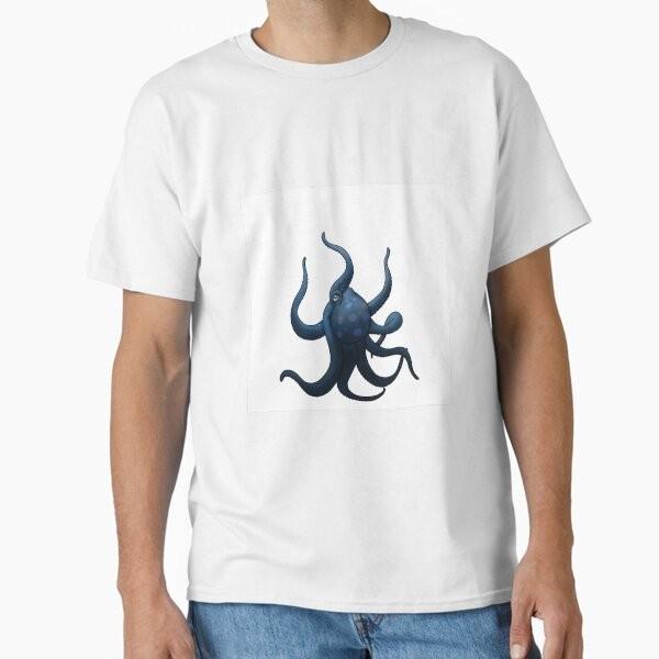 Kraken Classic Tshirt Made In Usaaus Tshirt S2xl