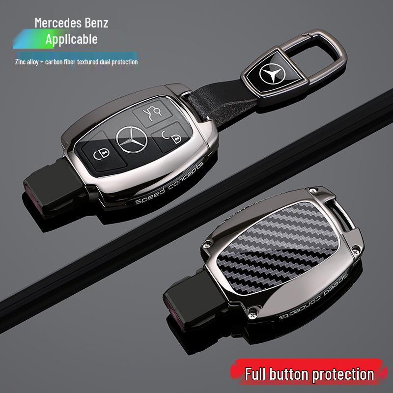 Protective Cover for Mercedes C-Class GLA E260 W204 SLK Old Model Key Shell Remote