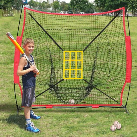 Baseball Net Pitching Net Extra-Large Easy To Install Portable Hitting Net Batting Practice Net Sports Accessories