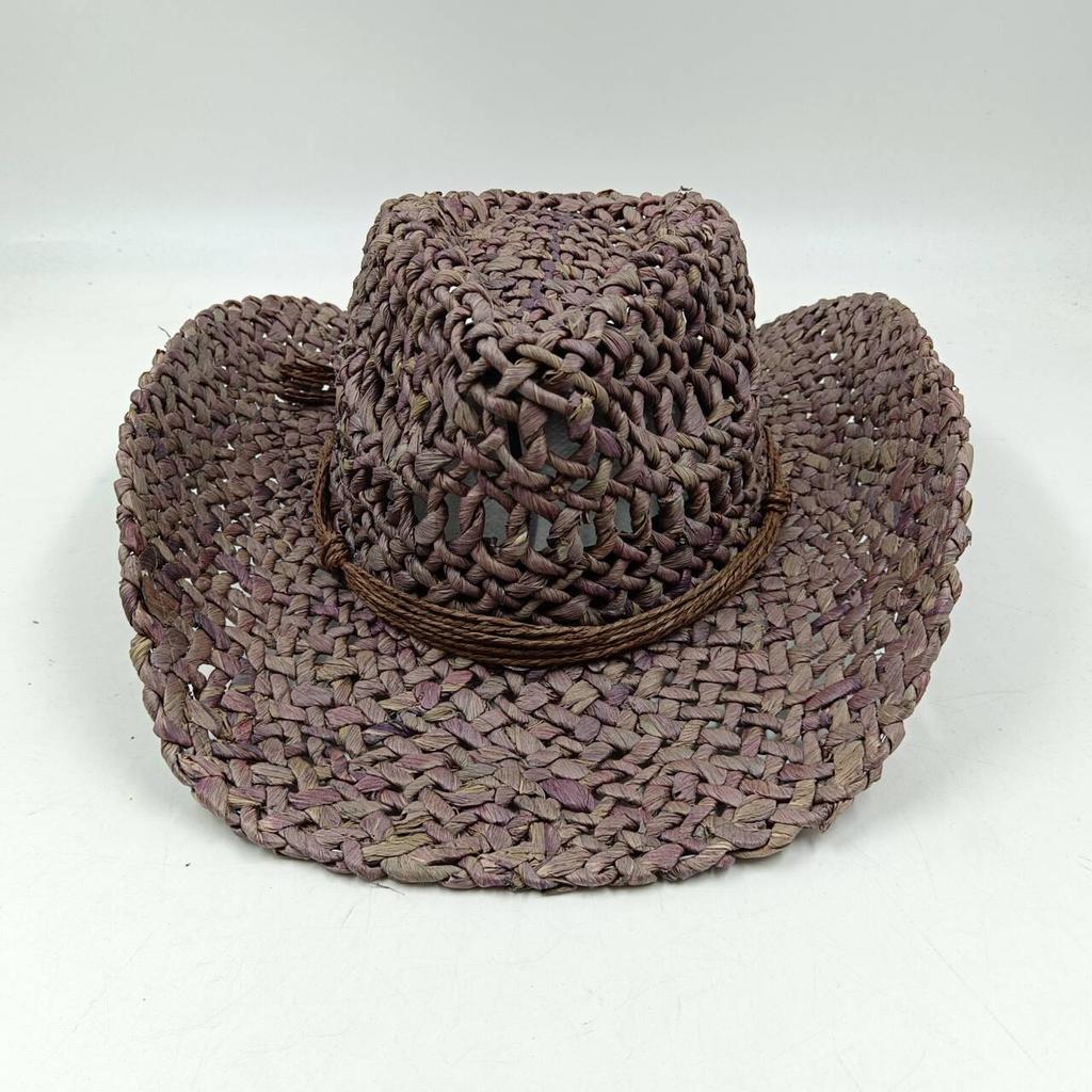 Hats Cowgirl Hats American Western Cowboy Hat Summer Straw Hat Breathable Fashion Trend Sun Shield Hat Panama Jazz Cap