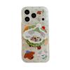 Green Polka Dot Animal Head Magnetic iPhone 17/16 Pro Max/15/14 Heart Phone Case