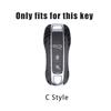 Zinc Alloy Car Key Case Cover Shell Fob For Porsche Panamera Macan 718 Taycan 911 Cayman Boxster 9ya 971 Car Styling Accessories DNPQR1