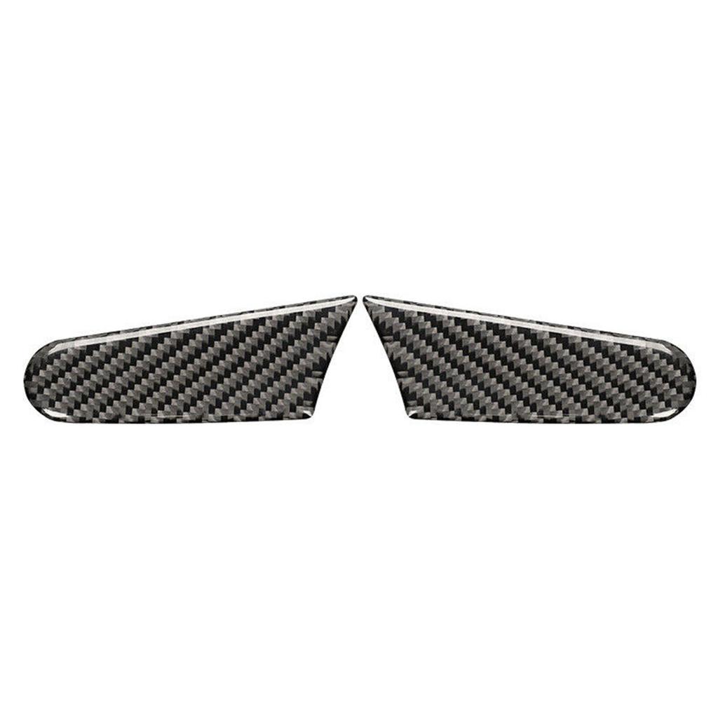 Fit For Porsche Macan 2014- Carbon Fiber Rearview Mirror Sticker Strips Trim