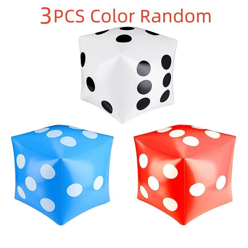 30cm Inflatable Dice Cube Large Dice Toy Party Event Supplies Indoor and Outdoor Sports and Game Toys Party Luck Competition