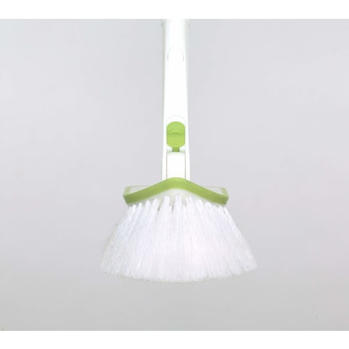 Towa Sangyo Bathroom Cleaning Brush, Extendable Aluminum Handle, Long, 30007
