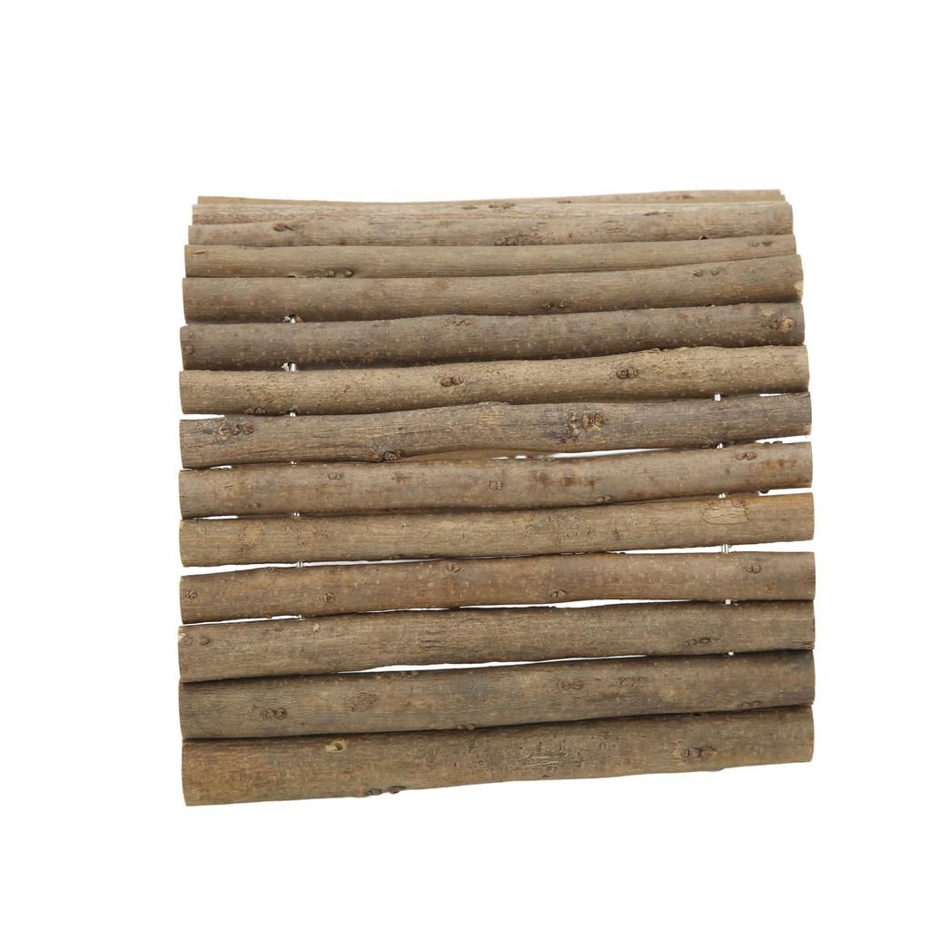 Wooden Hamster Bridge Small Animal Bendy Bridge for Guinea Pigs Ferrets Hedgehogs Chinchillas Small Rabbits15x60cm