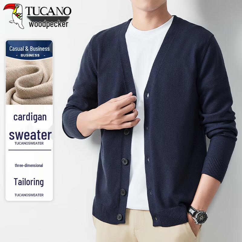 

TUCANO Men s V-Neck Cardigan Sweater XL