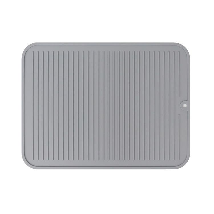 Food Grade Silicone Drying Mat 30x40cm, Non-Slip Cutting Board Pad, Heat Resistant Counter Trivet for Dishes