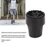 4pcs Rubber Crutch Tip Set Professional Portable Replacement Cane Tip Accessory for Elderly 0.9 Inch