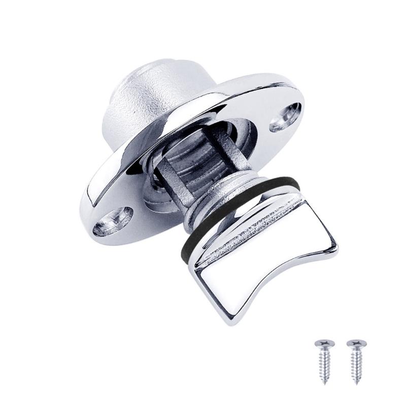 Βίδα Σκάφους Κανό Τρύπα 25mm Universal Ανοξείδωτο Ατσάλι Καθρέπτης Σκάφους Σωλήνας Αποστράγγισης Γκαρμπόρ με Στεγανοποιητικό Δακτύλιο O