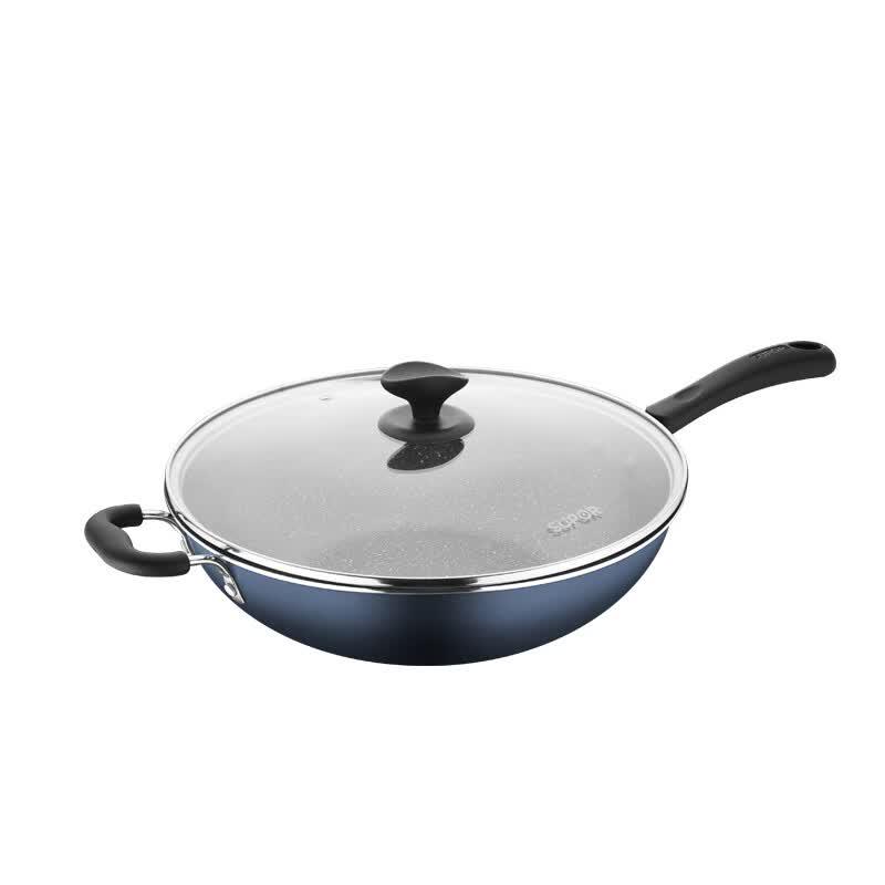SUPOR Star Stone Non-Stick Wok 32cm