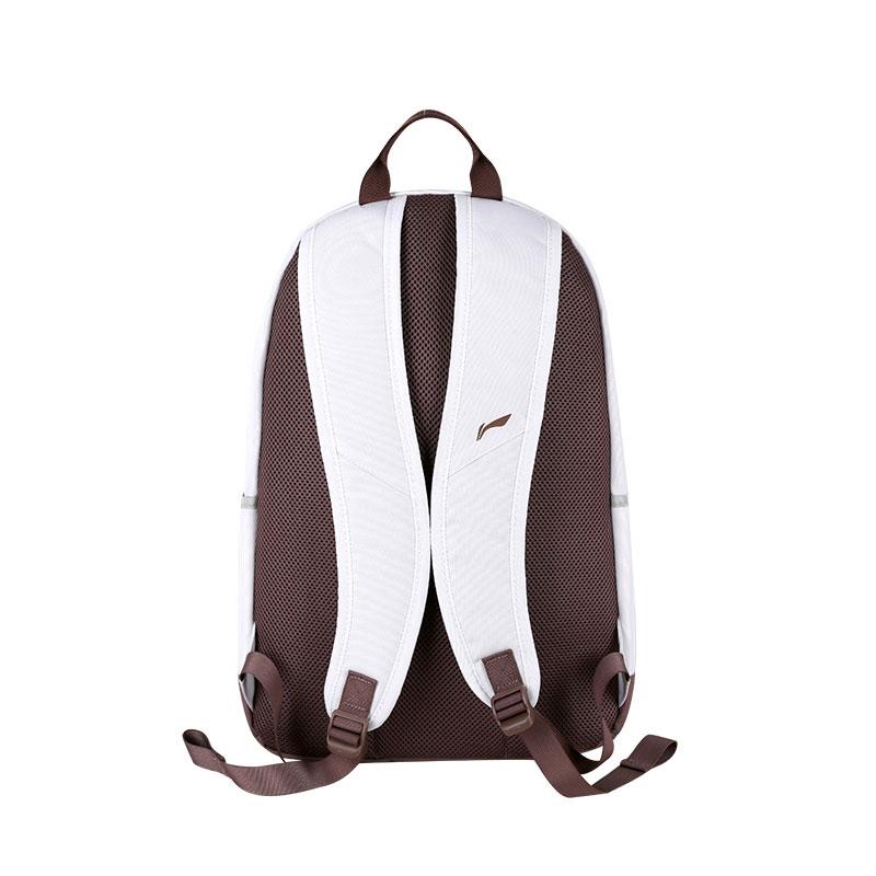 New LiNing Polyester Backpack Unisex Beige ABSQ564-33