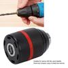 Drill Chuck Metal Drill Chuck Keyless Drill Chuck 1/2‑20UNF Mount Self Tightening Electric Drill Chuck 2‑13mm Clamping Range