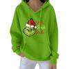 Women's Christmas  Hoodie Funny Cute Christmas Holiday Sweatshirt Pullover