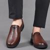 Fashion Outdoor Men Casual Fashion Shoes Comfortable Leather Fashion Flats Men Handmade Mens All-match Loafers New Men Business Footwear