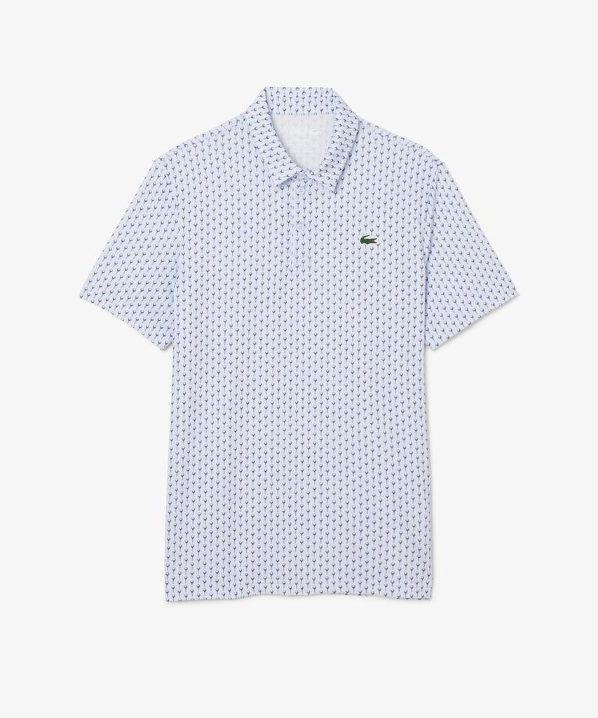 LACOSTE Men'S Golf Aop Short Sleeve Polo Shirt Dh4825-56G Ihh