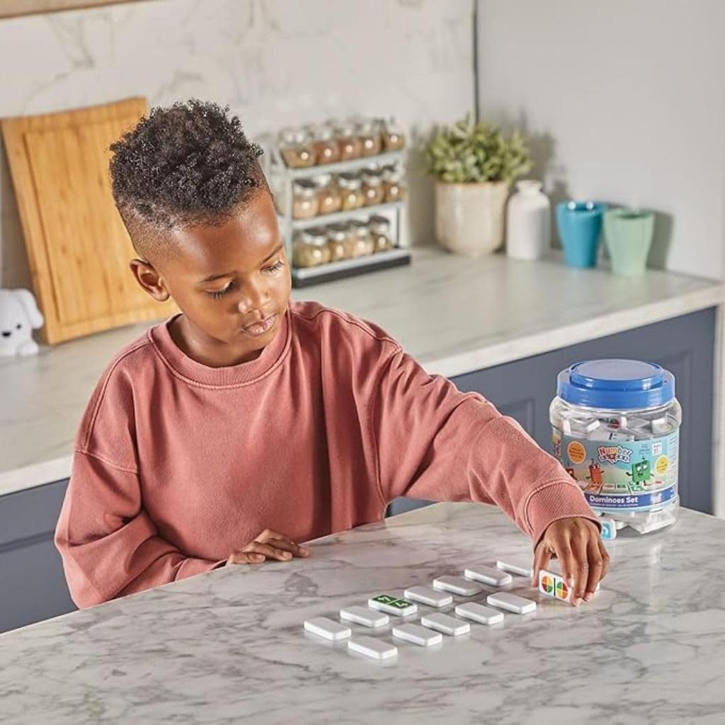 ETA hand2mind Set Domino Numberblocks 112 Pezzi Giocattolo Matematico Educativo 96926 Autentico