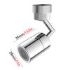 720 Degree Universal Tap Aerator Splash-proof Swivel Water Saving ABS Plastic Faucet Spray Head Wash Basin Tap Extender Adapter