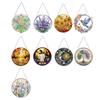 Relaxing Craft Project Colorful Pendant Necklace Acrylic 1 Pc