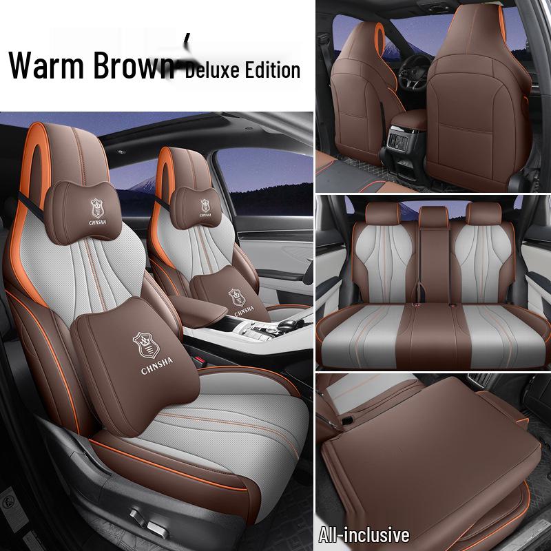 BYD Song PRO Special Edition Leather Car Seat Cushion - Four-Season, Five-Seater Compatible
