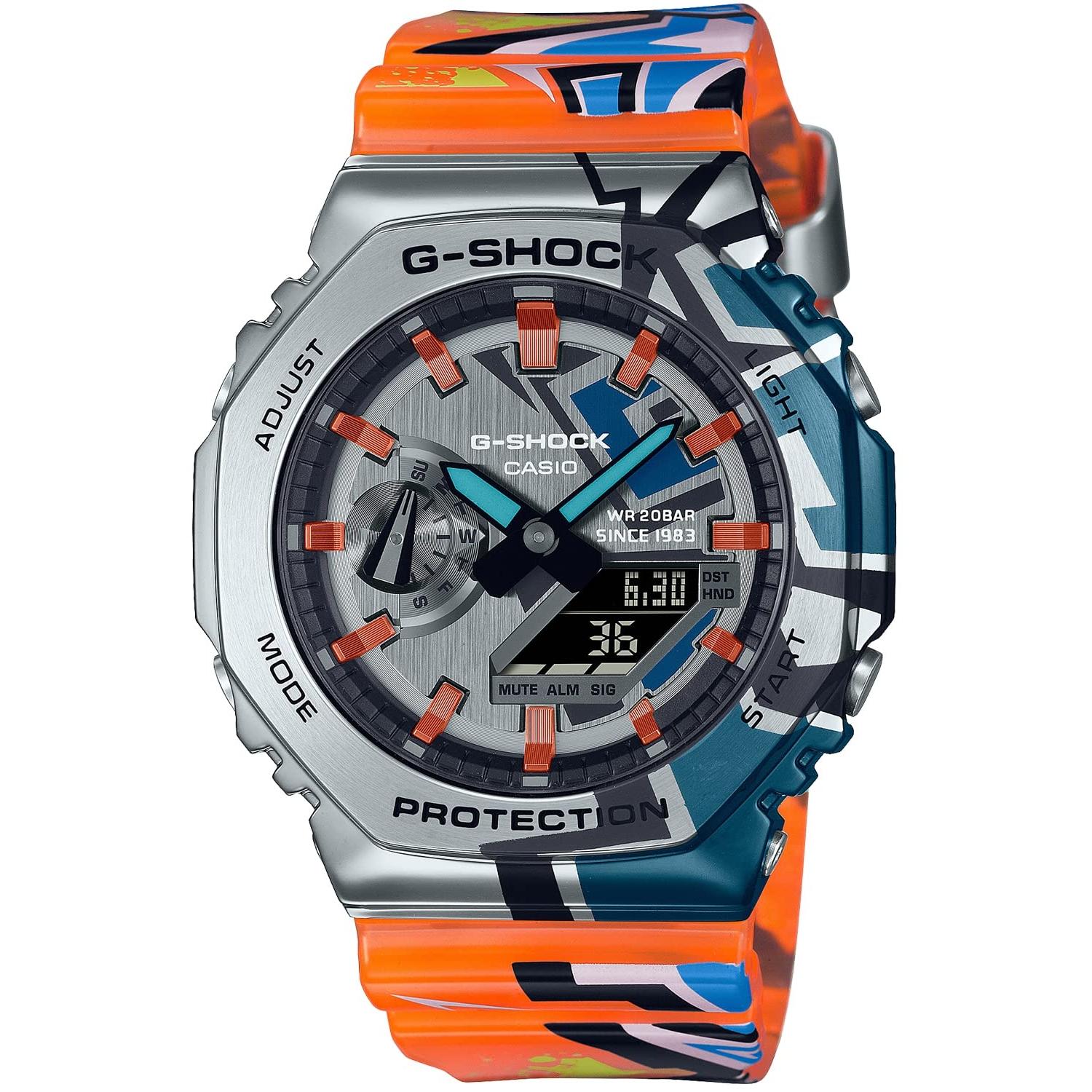 

[CASIO] Men s G-Shock Street Spirit Series Watch GM-2100SS-1AJR, Multicolor, Authentic Japan Model