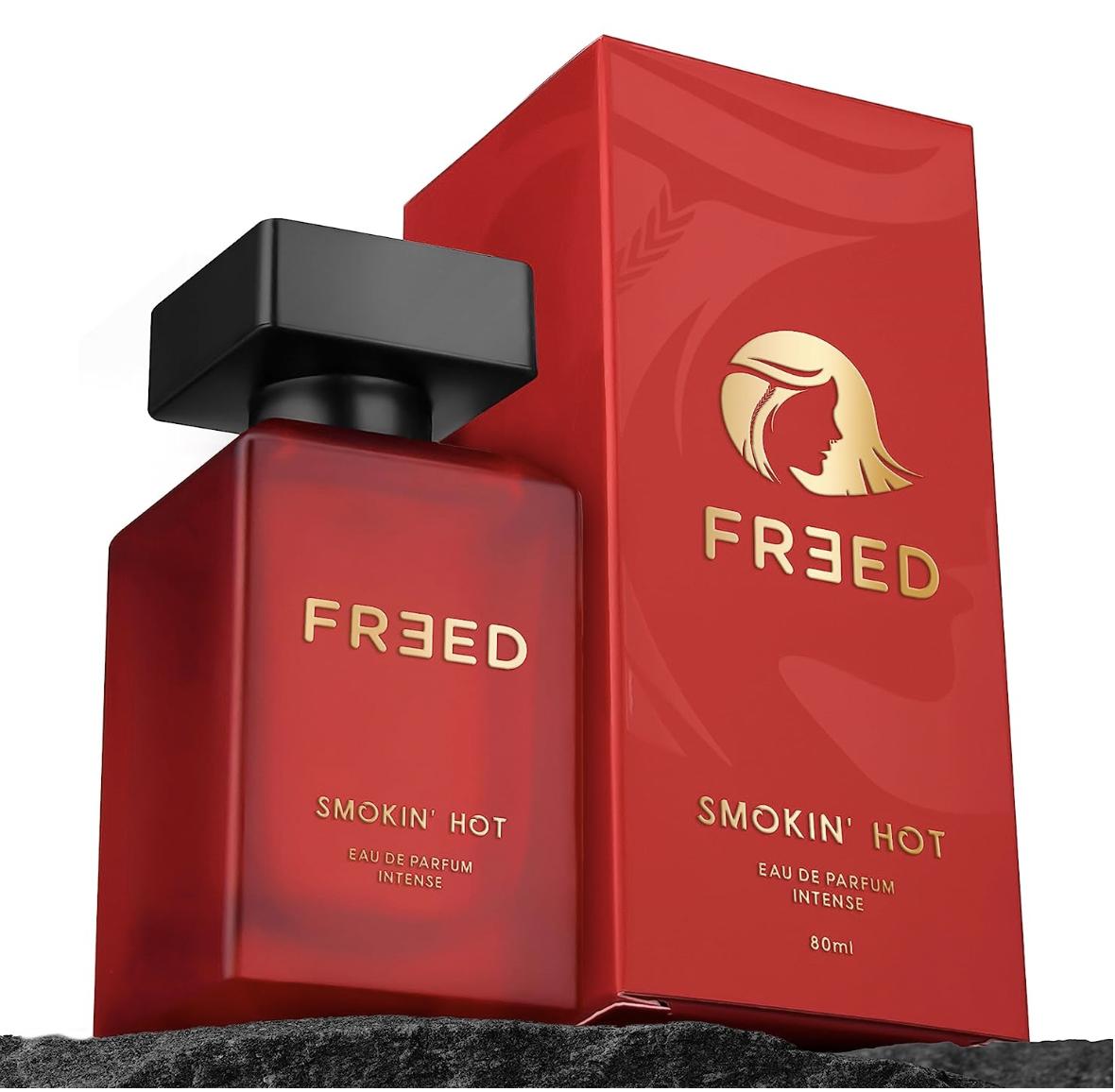 

FREED Smokin Hot EDP Духи для женщин, 80 мл | Интенсивная и стойкая пряная восточная парфюмерная вода | Лучший подарок для женщин
