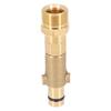 Robust Brass Material M22 Bayonet Adapter Suitable for Connecting To For Nilfisk External Threaded Washing Equipment
