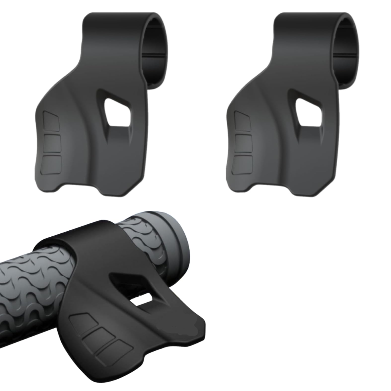 

Aninako Throttle Assist, Axle Assist, Axle Assist, Bike Parts, Grip Assist, Easy Installation, 2-Piece чёрный