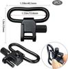 QD Sling Swivel Strap Buckles Kit Tactical Rifle Sling Swivels Mount Adapter Detachable Sling Mount Ring for Outdoor