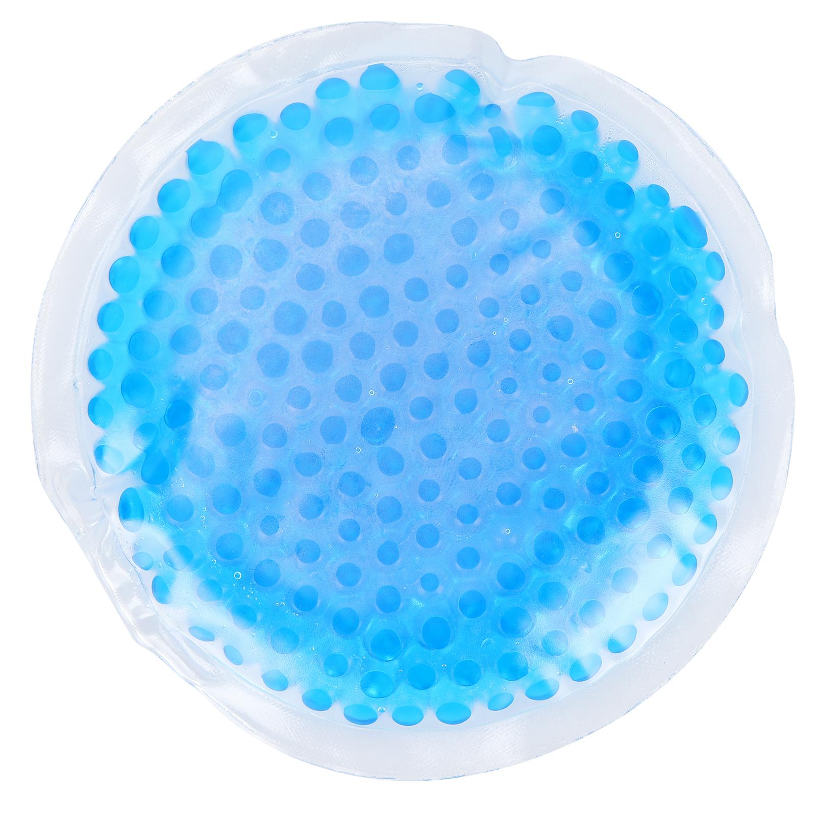 Многоразовый гелевый пакет со льдом, горячий холодный компресс круглой формы, домашний салон, обезболивающий гель-пакет