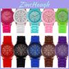 Orologio Jelly in Silicone Unisex Casual al Quarzo con Design Decorativo