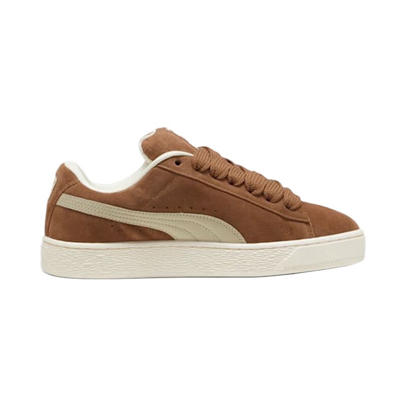 Puma Camurça XL Castanho Branco Tênis Unissex Marrom 395205-18