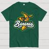Savannahs Bananas Logo Unisex 100% Cotton Summer Casual Cool Loose T-Shirt