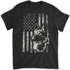 Patriotic German Shepherd American Flag T-Shirt