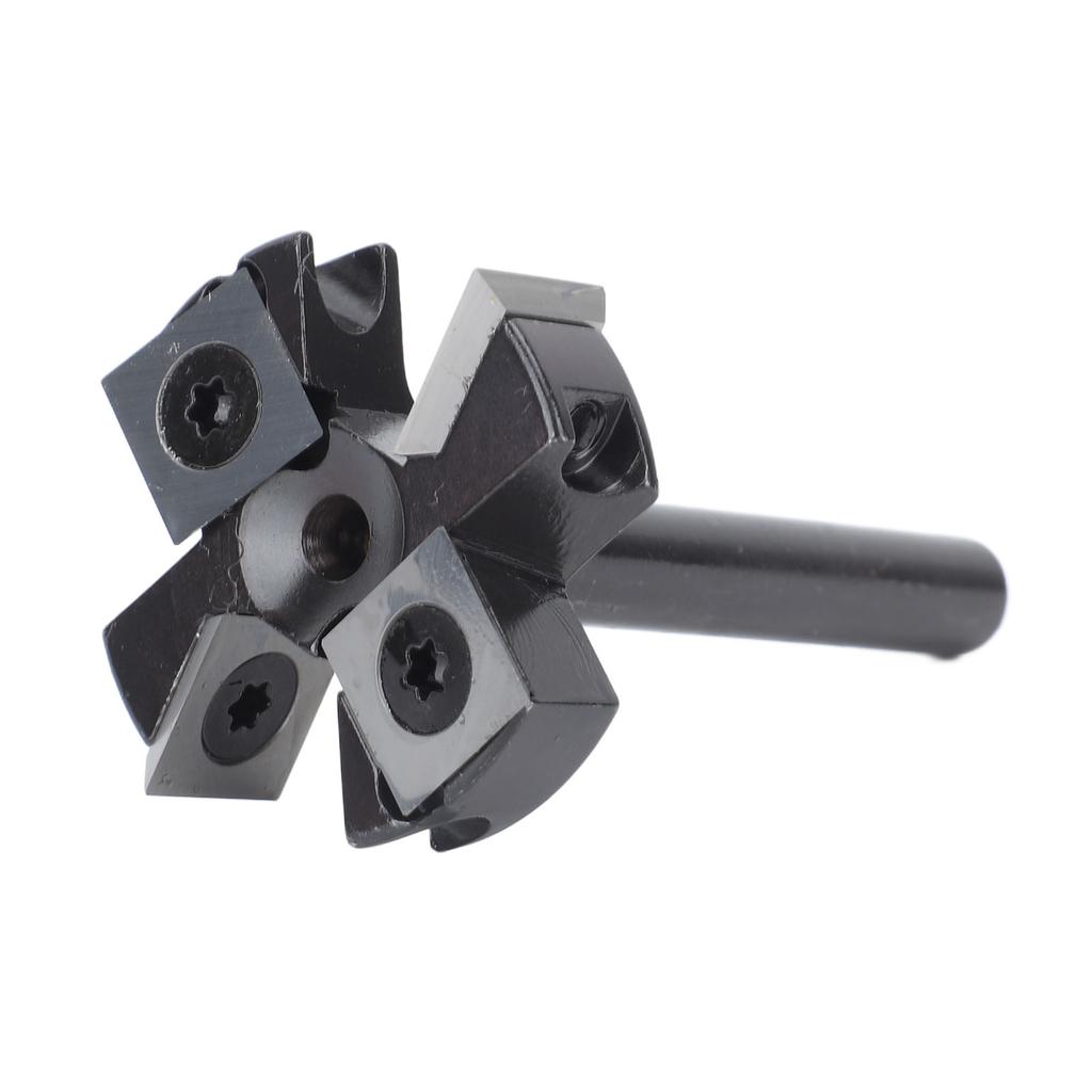 CNC Spoilboard Ytfräs 8 mm skaft 4 skärflöjter Plattfräs Karbidinsats Skärstil