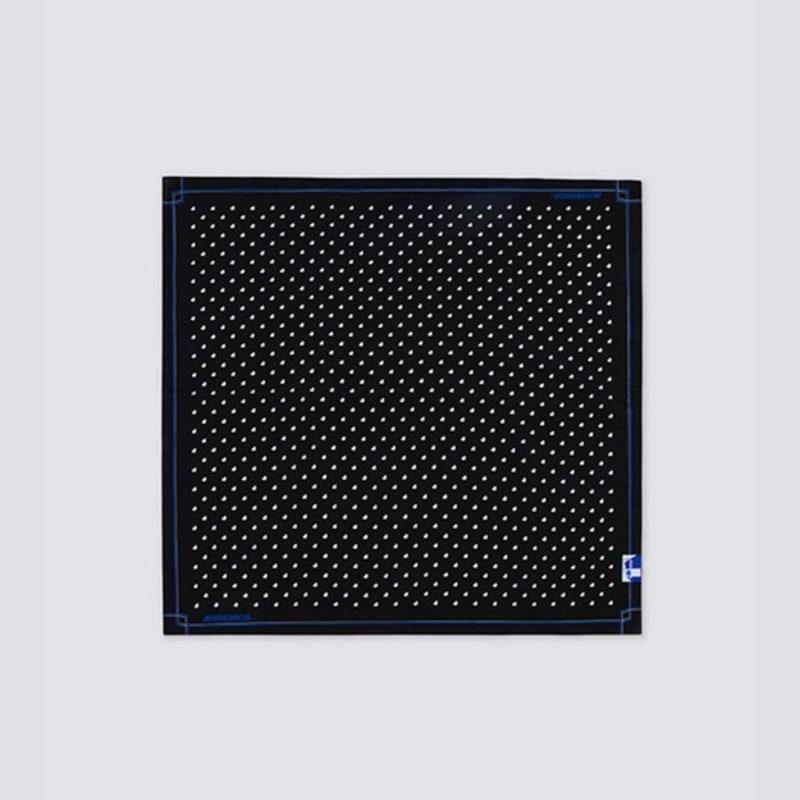 ADERERROR Twin Heart Scarf Noir