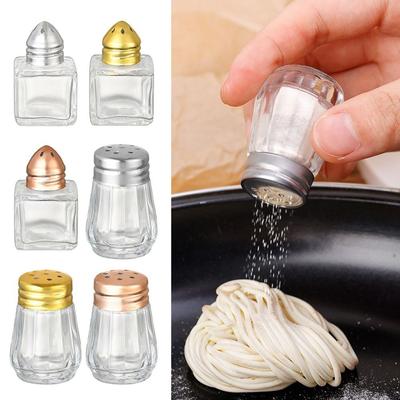 10/15ML Transparent Glass Seasoning Bottle with Lid Storage Bottle Durable Spice Jars  Outdoor