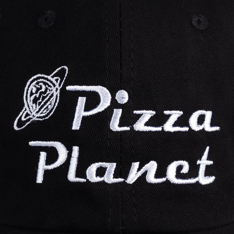 Nagelneue Pizza Planet Mütze Baseballkappe Stickerei Dad Hat Sommer Sonne Pizza Baumwolle Snapback Hip Hop Sportkappe pokemon bone