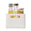 Organizador de Cocina Extensible 20x28-48x15 cm | Nyana Home | Polipropileno | Ideal para Cajones y Encimeras | Blanco