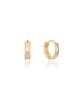 Lloyd Double Hoop 5K Gold One-Touch Ring Earrings Lohq3013H
