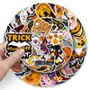 100 Halloween Graffiti Stickers: Perfect for Suitcases, Laptops, Skateboards, Refrigerators, and Cars.