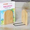 Storage Office Supplies Student Stationary School Book Stand Bookshelf Book Holder Wood Bookend