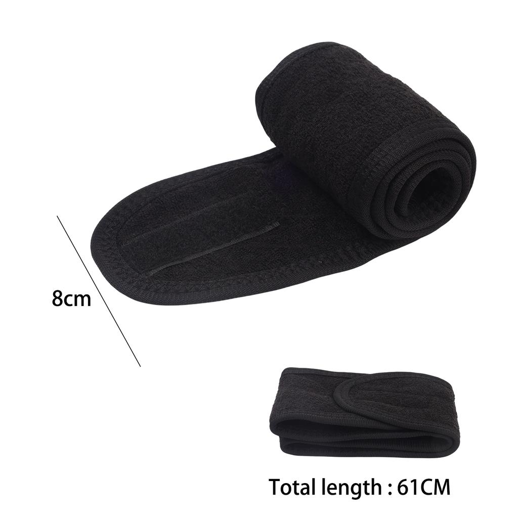1-5pcs 2025 New Headscarf Velcro Bag Headscarf Beauty Salon Dedicated Face Washing Makeup Headband Beauty Headband Sports