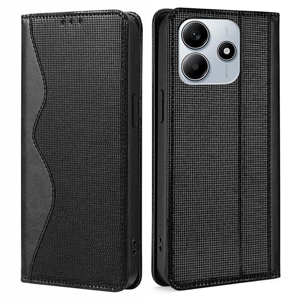 For Xiaomi Redmi Note 14 5G Leather Case Wallet Stand Phone Cover with RFID Blocking
