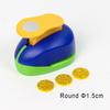 Craft Round Hole Puncher , Different Sizes Round Circle Paper Punch 1.5cm-7.5cm