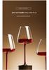 Burgundy Red Wine Glass with Black Base - Crystal Champagne, Concave Bottom, Tall Stem for Home Use