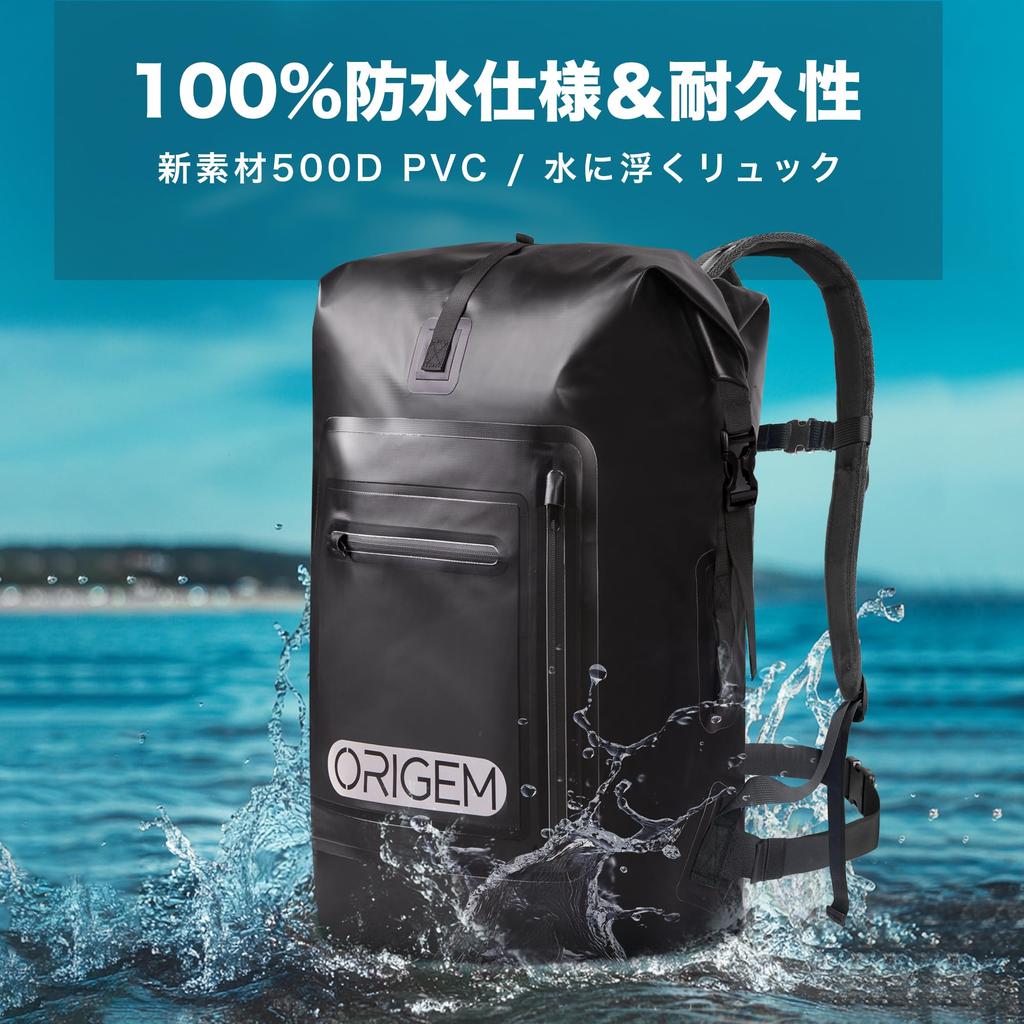 Origem Waterproof Dry Fully Waterproof New Waterproof and Available In 3 Ideal for and Outdoor Activities Bag, 35L/55L/85L Capacity, Backpack,