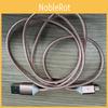 Pvc Braided Transparent Micro Usb Fast Charging Cable For Smartphones Devices